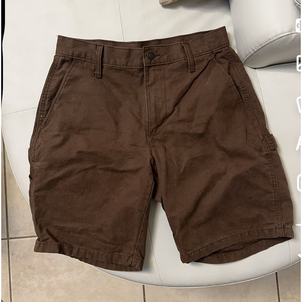 Old Navy Men's Dark Brown Cargo Shorts